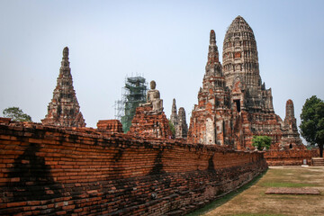 Ruins from the historic city of Ayutthaya