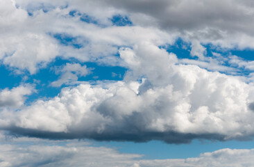 blue sky with clouds