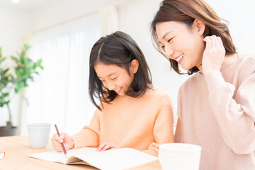親子　勉強