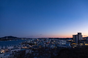 《宮城県》気仙沼の夜景