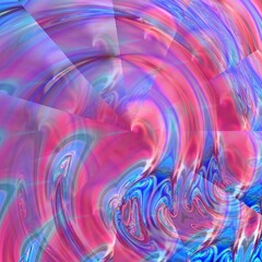 Obraz premium Color gradient background of the abstract geometric shape.Cool background design for posters