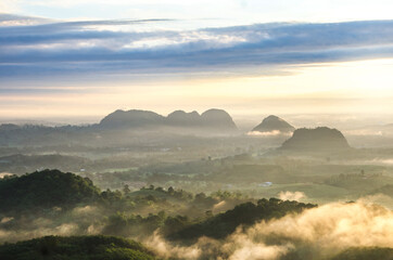 Fototapeta na wymiar Beautiful mountain in Thailand, Doi Insee, Chiangrai, Thailand.
