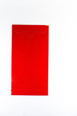red envelope on an isolated white backgaround