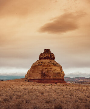 Big Red Rock In Utah