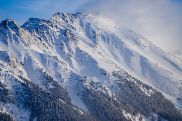 Mountain Cloud and Sky