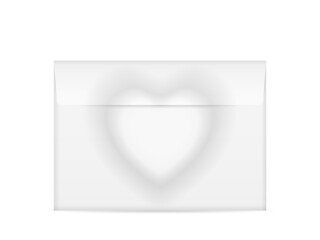 Envelope heart