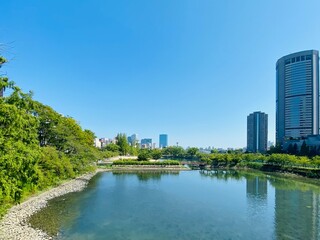 Fototapeta premium river in the city