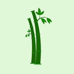 Fototapeta na wymiar bamboo illustration design suitable for cartoon vector icon cartoon illustration
