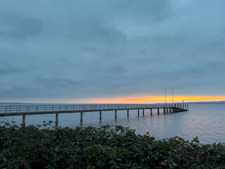 Konstanz am Bodensee im Winter