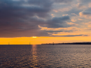 Konstanz am Bodensee im Winter