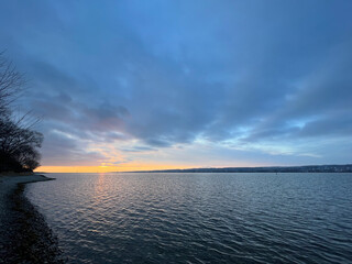 Konstanz am Bodensee im Winter