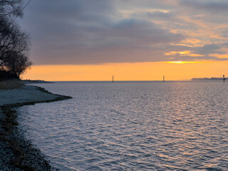 Konstanz am Bodensee im Winter