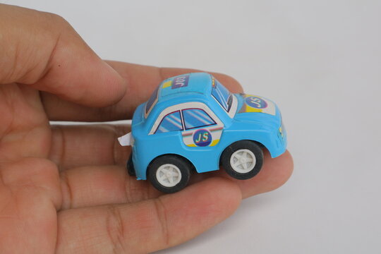 Editorial image of the blue car toys, taken in semarang city central java Indonesia