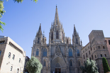 Fototapeta na wymiar バルセロナの大聖堂