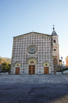 Sanctuary of the Holy Face of Manoppello.It is one of the most important churches of Manoppello in the province of Pescara in Abruzzo