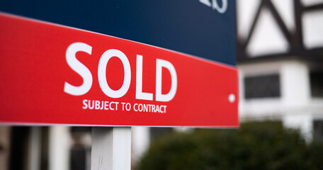 sold house sign