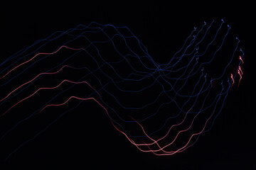 fireworks abstraction