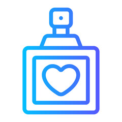 perfume gradient icon