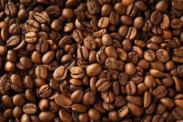 Coffee bean background