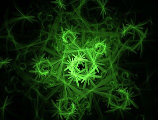 Imaginatory fractal abstract background Image