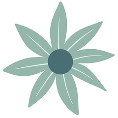 Flower vector, flower illustration, floral vector, botanical vector