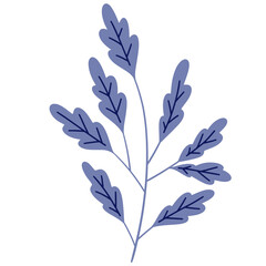 Leaf branch vecor, leaf vector, branch leaves