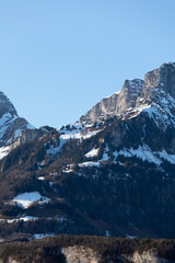Fototapeta na wymiar schweizer berge
