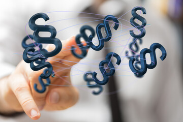 Justiz und Gesetz Konzept