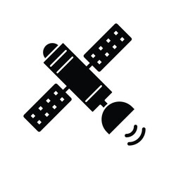 Satellite Vector icon which is suitable for commercial work and easily modify or edit it

