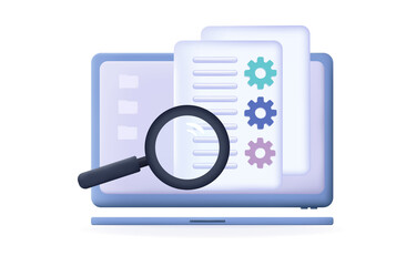 3d reference guide online. Digital manual user. Instructions for learning assistance, tutorial. Electronic document of correct use. A travel guide, tips and valuable data. Guide, manual. Vector