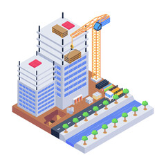 Under Construction Building