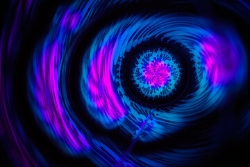Sound waves in the dark in full color