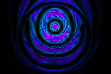 Sound waves in the dark in full color