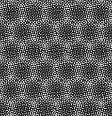 Black and white hexagonal grunge seamless pattern