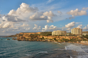 Wybrzeże klifowe Malta © Wojciech