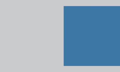 Fototapeta premium gray background with blue squares on the side