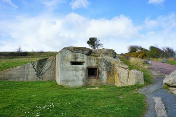 Fototapeta na wymiar Bunker 2. Weltkrieg / Bunker Shelter World War II