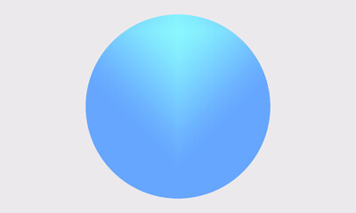 gray background with gradient blue circle