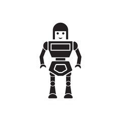 Robot icon ( vector illustration )
