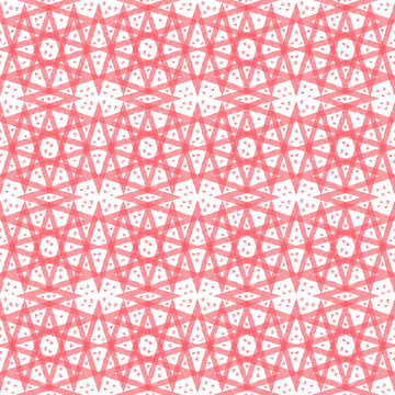 Red Digital Pattern Paper Print, Fabric Seamless Pattern, Wrapping, Canvas