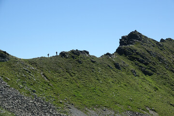 Gipfelgrat am Riedkopf im Montafon