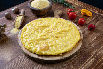 pizza di polenta