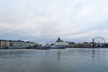 Fototapeta na wymiar Views of the city of Helsinki