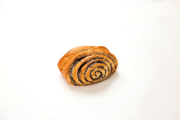 Fresh sesame seed roll bun freash baked tasty bakery