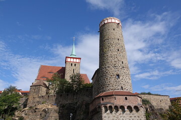 Alte Wasserkunst und Michaelskirche in Bautzen