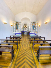 Interior Igreja de São Joaquim de Garopaba - Santa Catarina