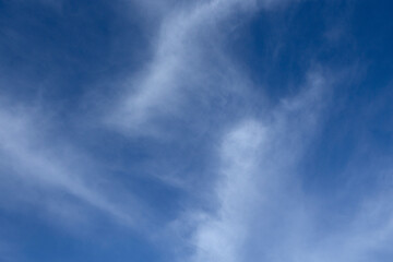 blue sky with clouds