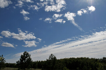 clouds and sky