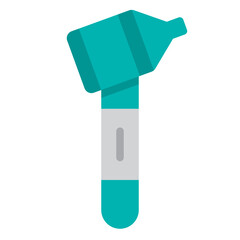 otoscope flat icon
