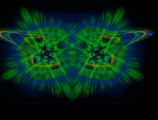 Imaginatory fractal abstract background Image